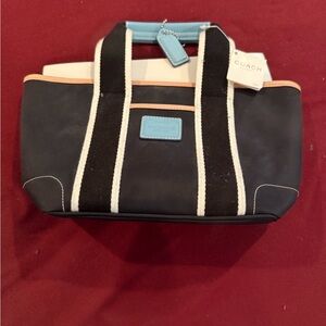 Coach Black and Blue Men's Bag